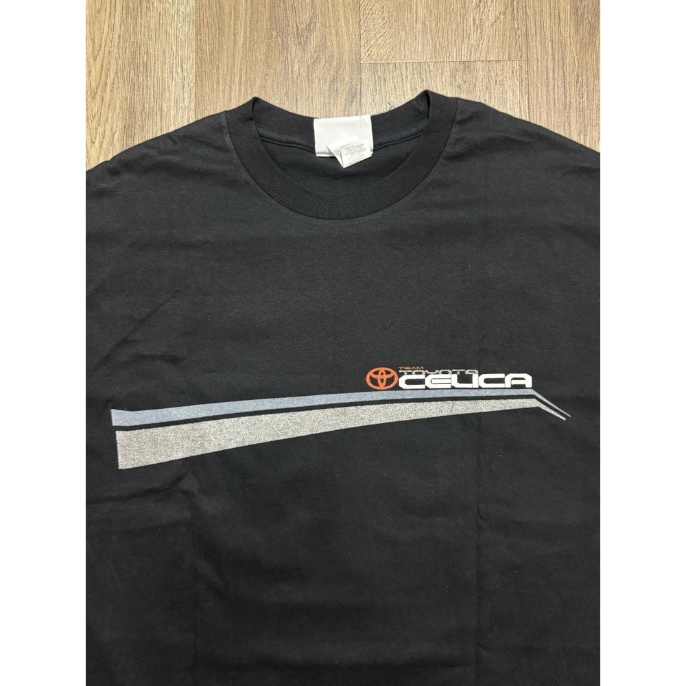 Vintage Mad Engine Toyota Celica Black T Shirt Size XL‎ - Picture 10 of 12